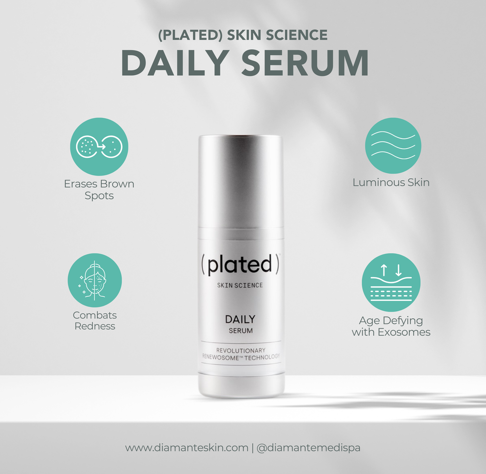 plated )™ DAILY Serum — Diamante Medical Skin Care